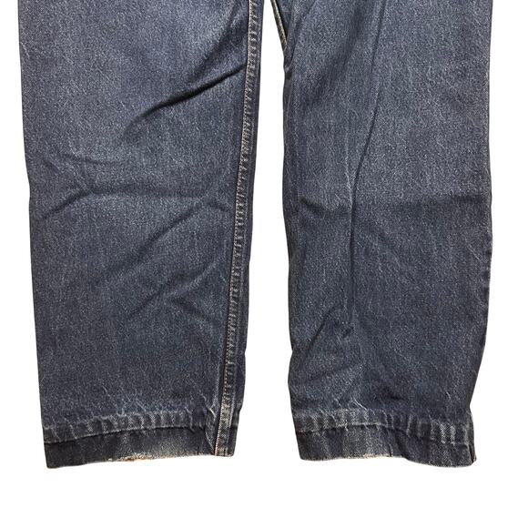 Vintage 90s Levi’s 505 Jeans Made in USA 40x27 Orange Tab Hemmed - Picture 4 of 6